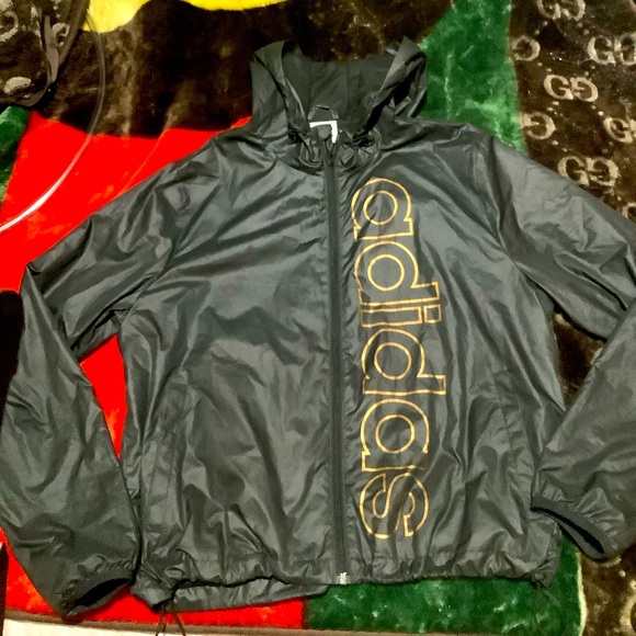 Adidas cropped wind breaker - Picture 1 of 2